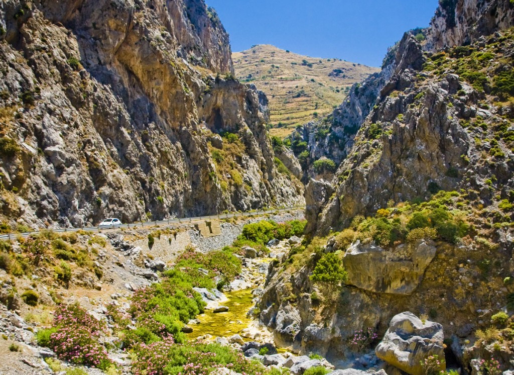 Landscape at Kourtalioti Canyon